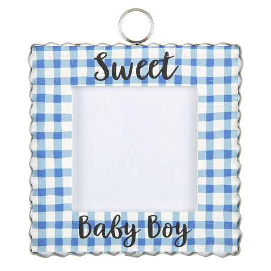 Mini Baby Boy Photo Frame