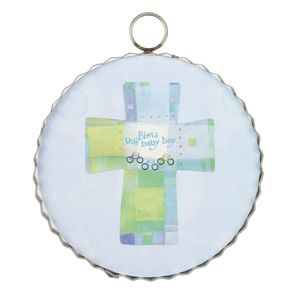 Baby Boy Blessings Charm