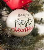 BABY'S FIRST CHRISTMAS ORNAMENT