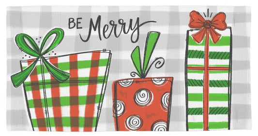 BE MERRY PRESENTS PILLOW SWAP