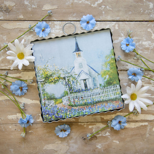 Mini Spring Church Print