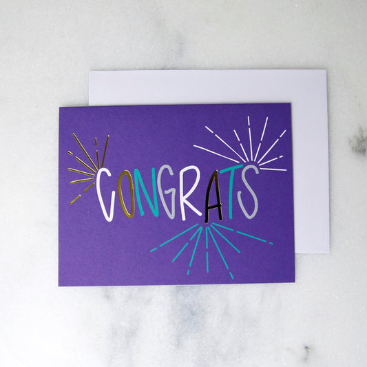 Congrats Greeting Card