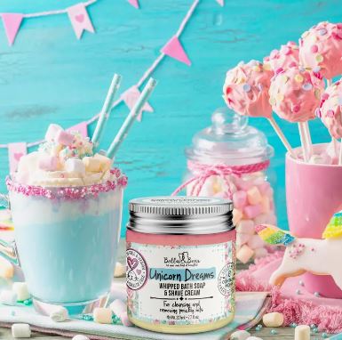 Unicorn Dreams Whipped Bath Soap & Shave Cream 6.7 ounces