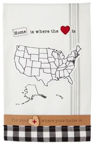 HOME HEART HAND TOWEL