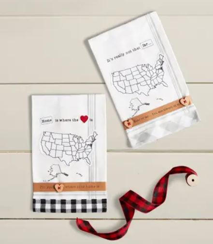 HOME HEART HAND TOWEL