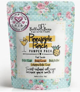 Pineapple Punch Pamper Pack - Travel Size Self Care