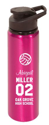 PINK WATER BOTTLE 26 OZ.