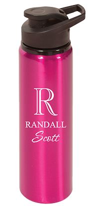 PINK WATER BOTTLE 26 OZ.