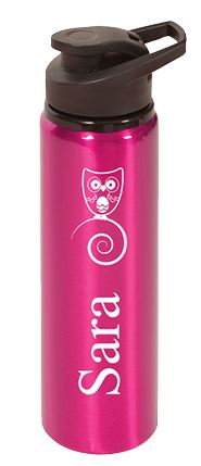 PINK WATER BOTTLE 26 OZ.