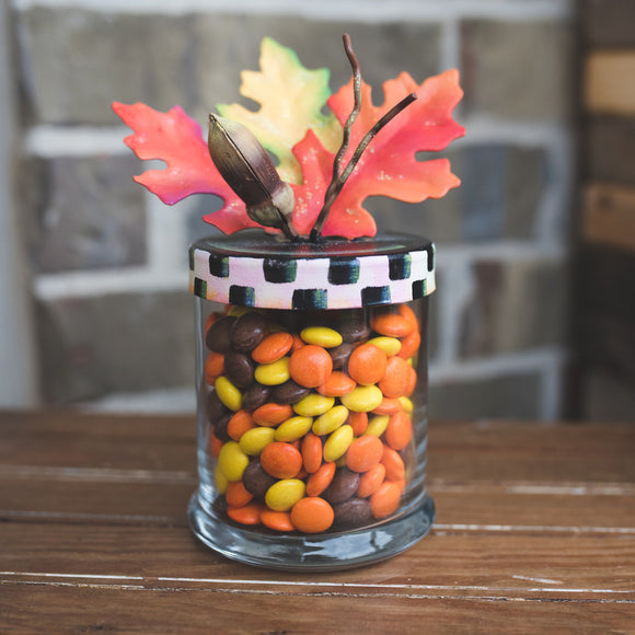 Colors of Fall Jar