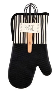 SHARE OVEN MITT AND UTENSIL SET