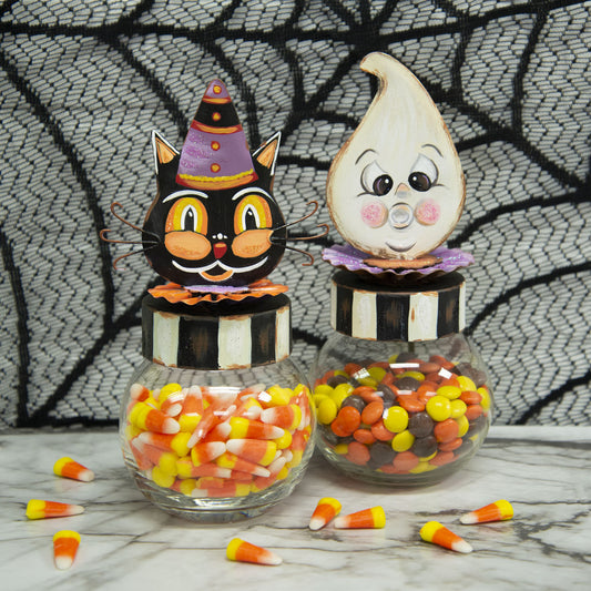 Vintage Ghost Bubble Jar